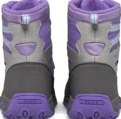 Merrell Kids Outback Snow Boot lasten talvikenkä, violetti/hopea