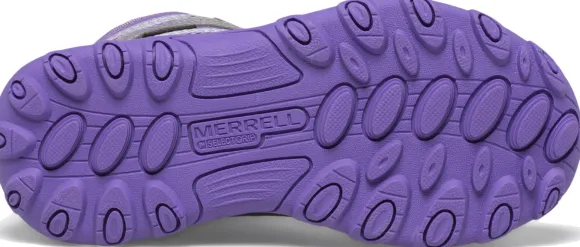 Merrell Kids Outback Snow Boot lasten talvikenkä, violetti/hopea