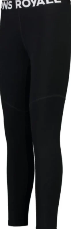 Mons Royale Cascade Merino Flex 200 naisten kerrastohousut, musta