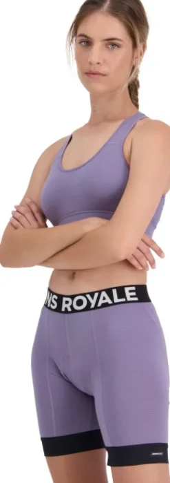 Mons Royale Stratos Merino Shift Sports Bra urheilurintaliivit, liila