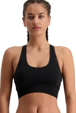 Mons Royale Stratos Merino Shift Sports Bra urheiluliivit, musta