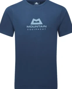 Mountain Equipment Emblem Men's Tee Denim Blue