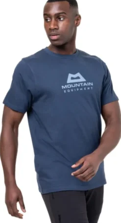 Mountain Equipment Emblem Men's Tee Denim Blue