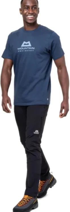 Mountain Equipment Emblem Men's Tee Denim Blue