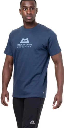 Mountain Equipment Emblem Men's Tee Denim Blue