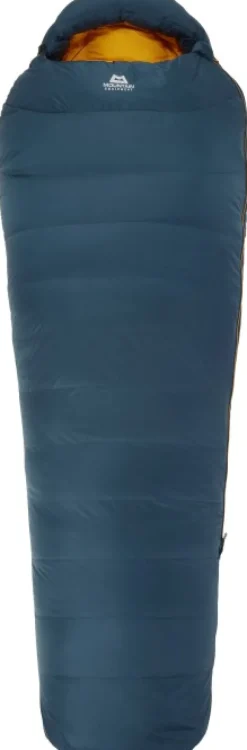 Mountain Equipment Helium 400 Left Zip Long -6°C makuupussi, sininen