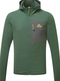 Mountain Equipment Lumiko Hooded Jacket fleecetakki, tummanvihreä