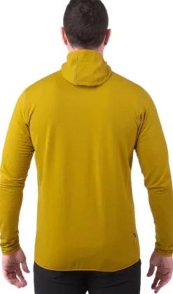 Mountain Equipment Lumiko Hooded Jacket fleecetakki, tummanvihreä