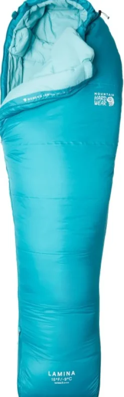 Mountain Hardwear Lamina -9 °C Long naisten makuupussi, Vivid Teal