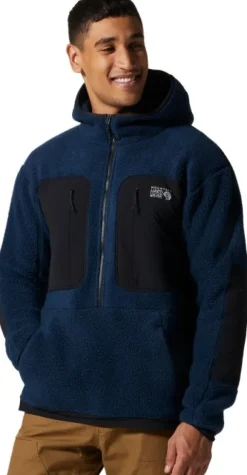 Mountain Hardwear Southpass Hoody fleecehuppari, tummansininen/musta