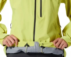 Mountain Hardwear Stretch Ozonic naisten ulkoilutakki, vaaleankeltainen