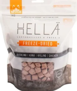 MUSH HELLÄ Pakastekuivattu kana, 250g