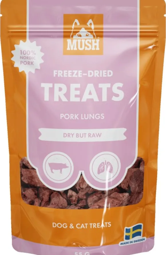 MUSH Treats Frystorkat Grislunga 45 g