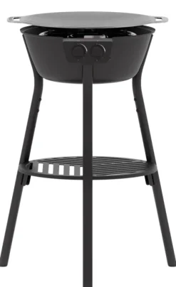 Muurikka kaasupoltin jaloilla 48 LL, musta