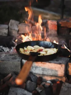 Muurikka Paistinpannu Taittuva Varsi Hiiliteräs 24 cm