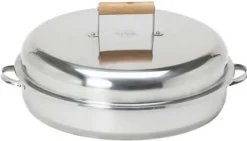 Muurikka savustusastia, 42 cm, ruostumaton teräs