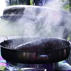 Muurikka savustusastia, 42 cm, ruostumaton teräs