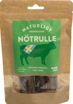 Naturligt Hundtugg pururulla naudanlihasta, 4 kpl
