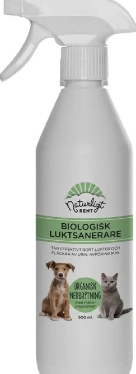 Naturligt Rent Biologinen hajunpoistaja, 500 ml