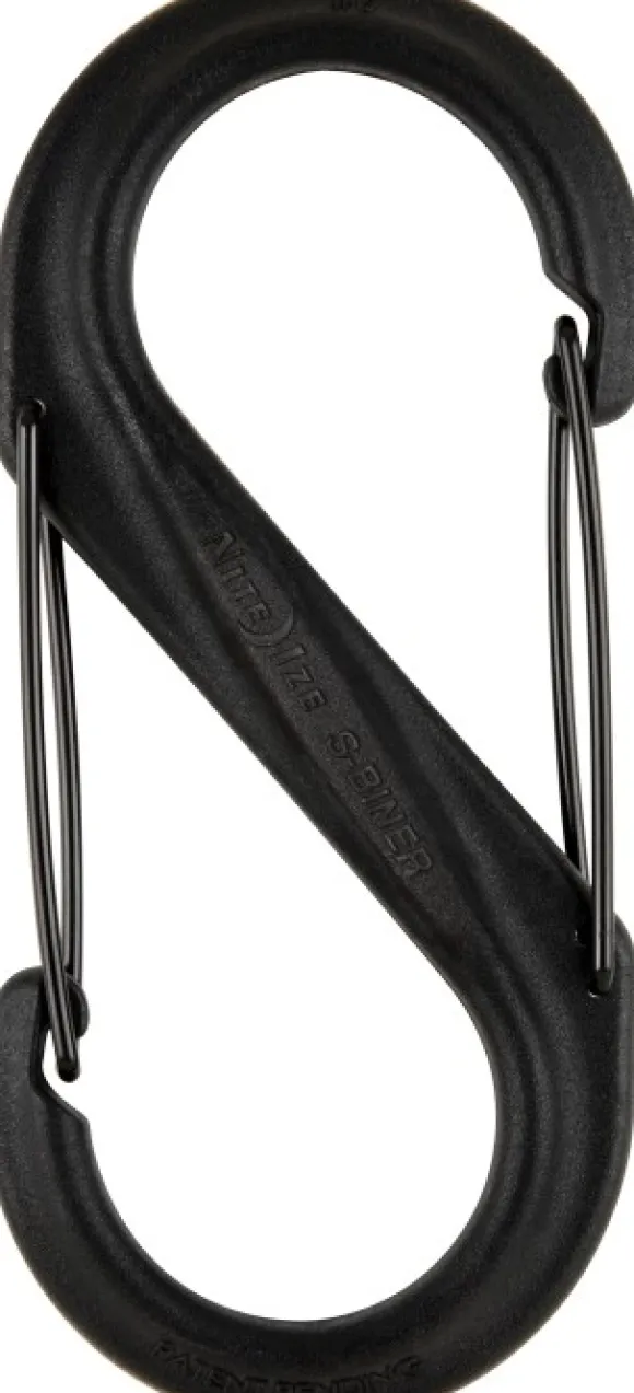Nite Ize S-Biner Plastic Size #6 Black