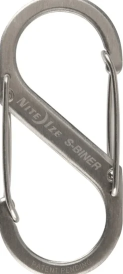 Nite Ize S-Biner Stainless karabiinihaka, koko 3
