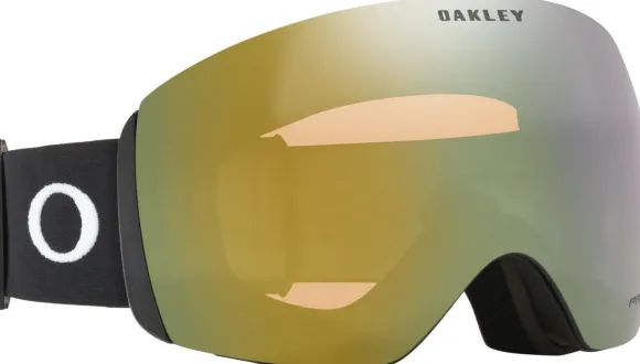 Oakley Flight Deck Matte Black Prizm Sage Gold laskettelulasit, L