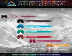 Oakley Flight Tracker XM Matte White Prizm Snow Sapphire S/M