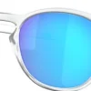 Oakley Latch Matt Clear w/Prizm Sapphire Polarized aurinkolasit