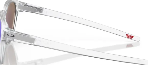 Oakley Latch Matt Clear w/Prizm Sapphire Polarized aurinkolasit