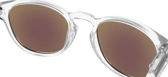 Oakley Latch Matt Clear w/Prizm Sapphire Polarized aurinkolasit