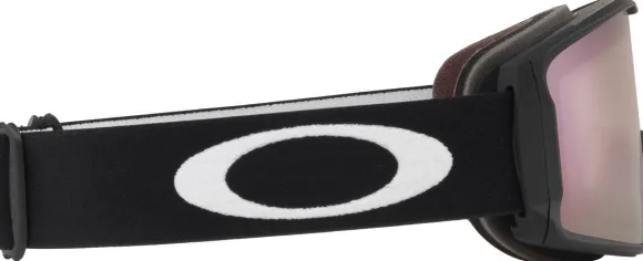 Oakley Line Miner Matte Black Prizm Snow Hi Pink laskettelulasit, M