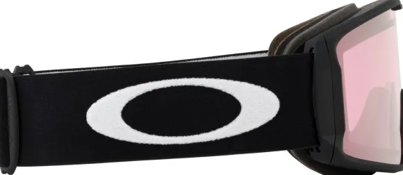 Oakley Line Miner Matte Black Prizm Snow Hi Pink laskettelulasit, L