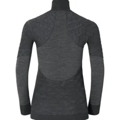 Odlo X-Warm Half-Zip L/S -naisten kerrastopaita musta