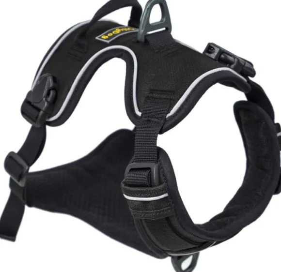 OllyDog Alpine Reflective Harness Raven