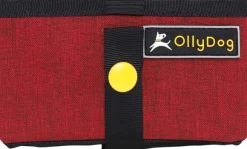 OllyDog Crumple Travel Bowl Wine