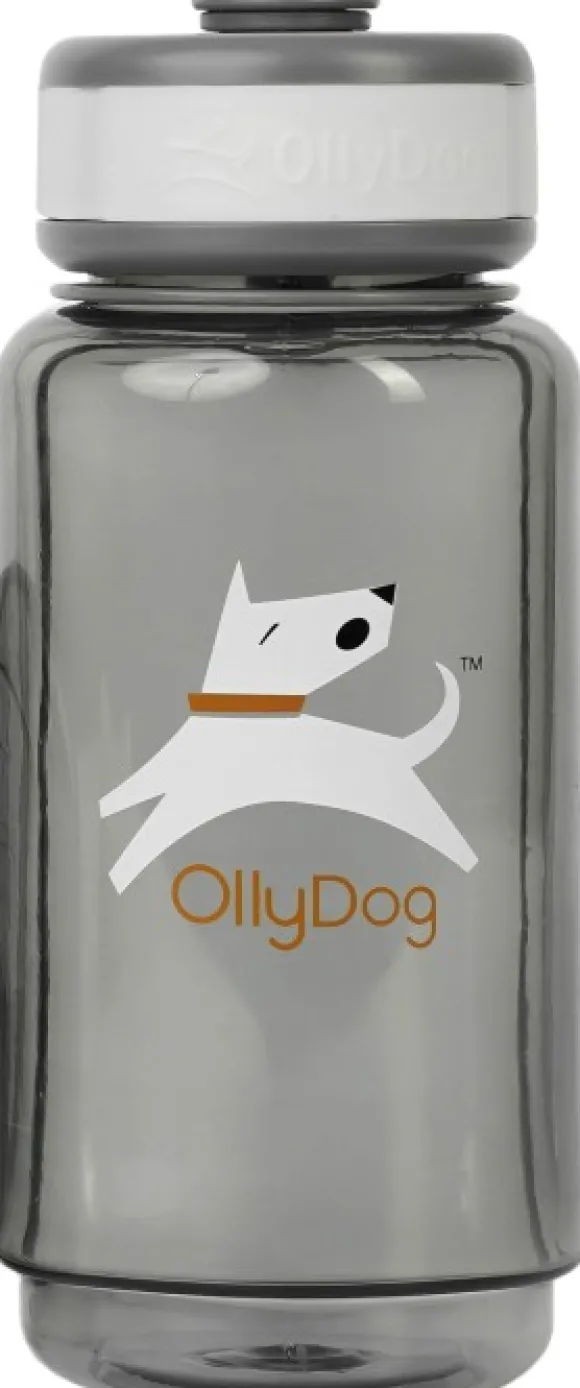 Ollydog OllyBottle koiran matkajuomapullo, harmaa, 600 ml