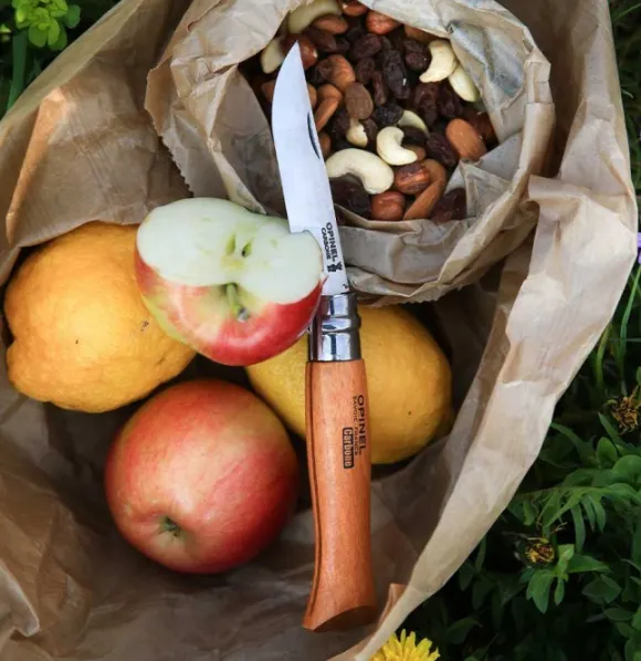 Opinel Blister N08 Beech Carbon