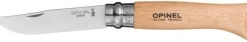 Opinel Classic Stainless Steel No8 + Sheath Beechwood 8,5 cm
