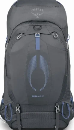 Osprey Aura AG 65 naisten rinkka, harmaa
