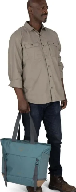 Osprey Daylite Large Tote Pack Cascade Blue/Latte Brown