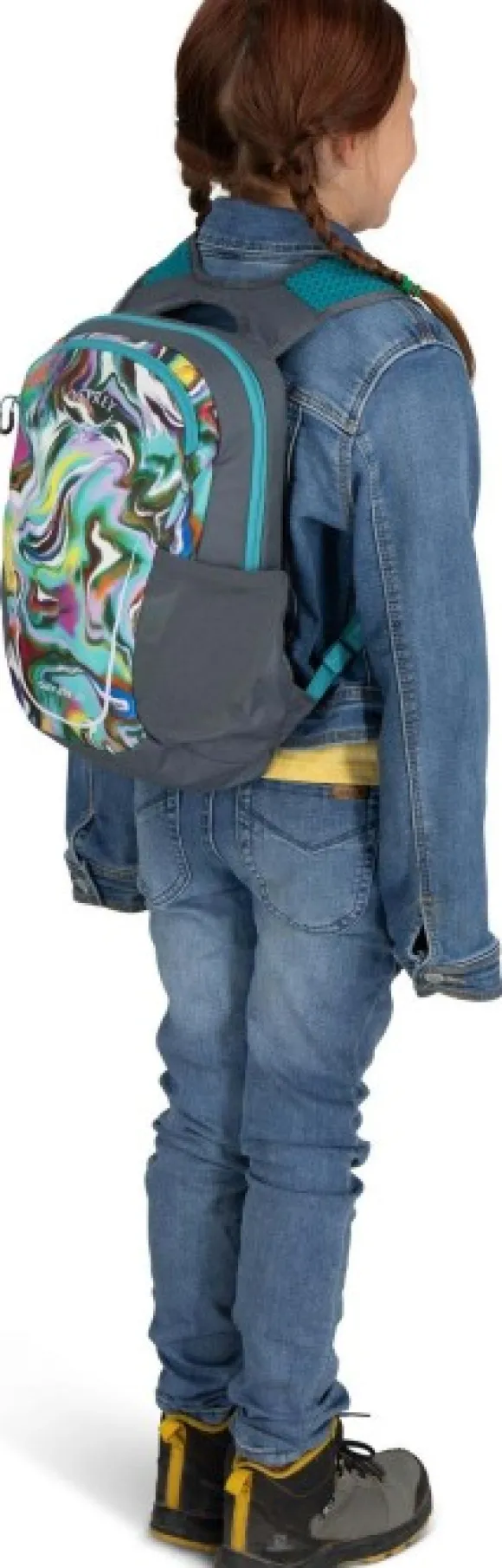 Osprey Daylite Youth Pack Euphoria Rainbow Print/Tungsten