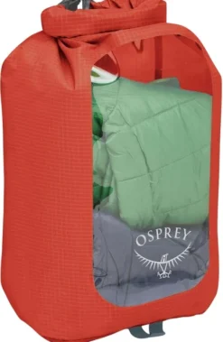 Osprey Dry Sack 12 w/window Mars Orange