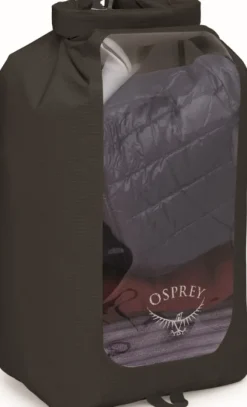 Osprey Dry Sack window kuivapussi, 20 L, musta