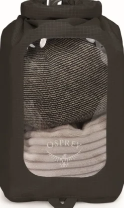 Osprey Dry Sack window kuivapussi, 6 L, musta
