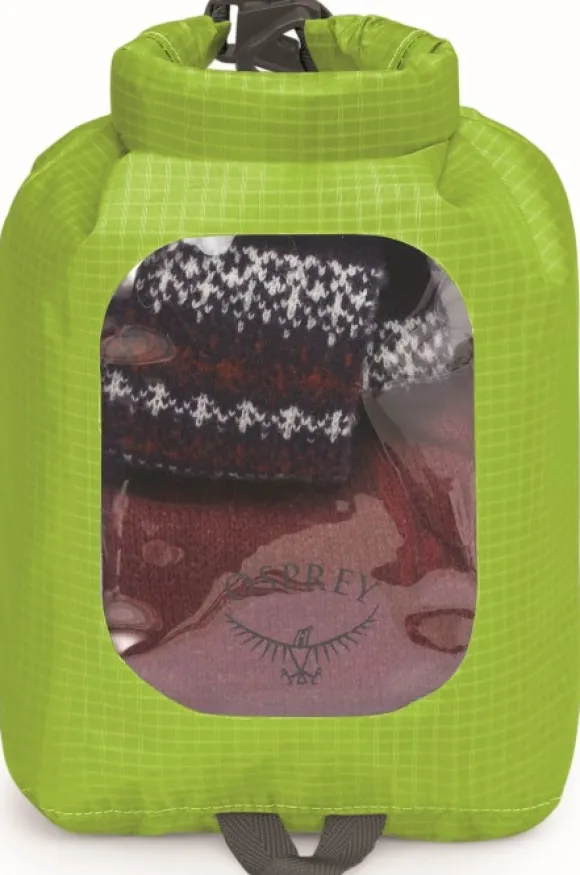 Osprey Dry Sack window kuivapussi, 3 L, lime