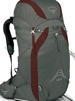 Osprey Eja 58 naisten rinkka, harmaa