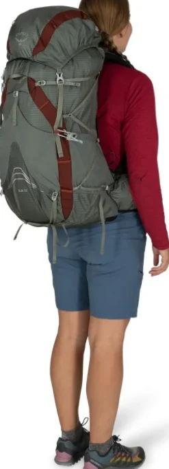Osprey Eja 58 naisten rinkka, harmaa