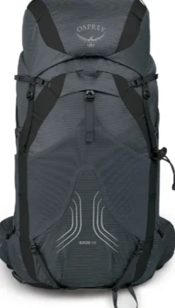 Osprey Exos 48 rinkka, harmaa