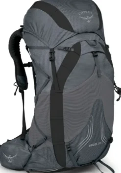 Osprey Exos 38 rinkka, harmaa