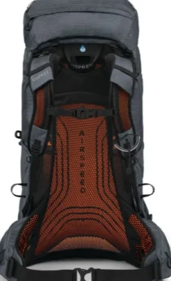 Osprey Exos 38 rinkka, harmaa
